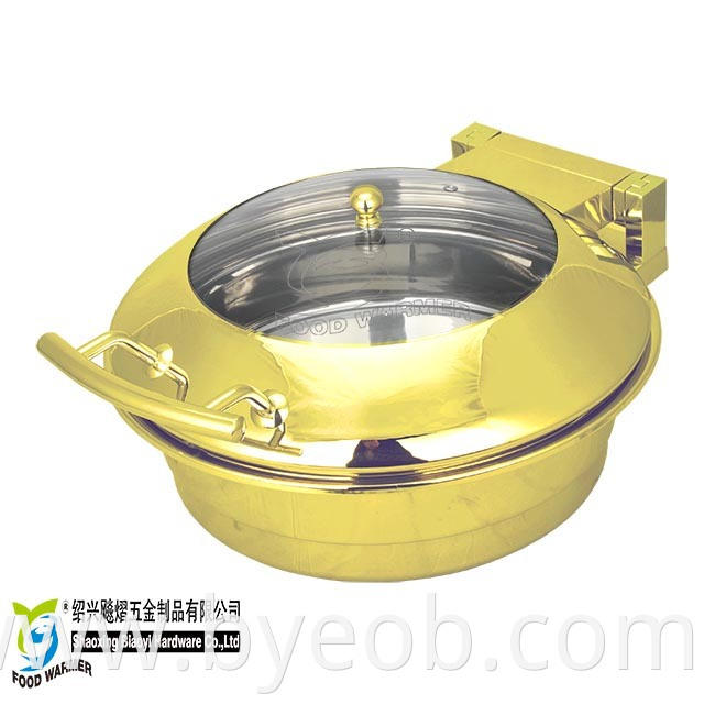 Small Rond Induction Buffet Chafing Dish Chafer